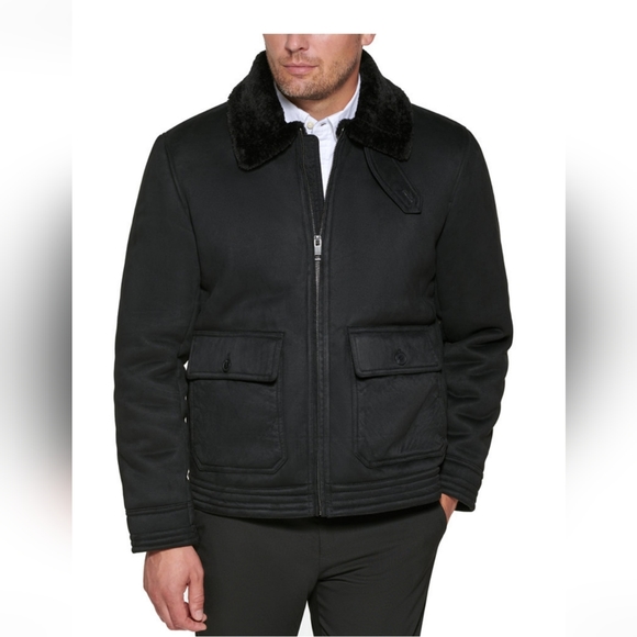 Club Room Men's Faux Suede Jacket - Picture 4 of 6